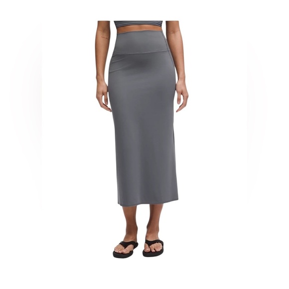 lululemon athletica Dresses & Skirts - Lululemon Nulu Slim-Fit High-Rise Maxi Skirt Size XS